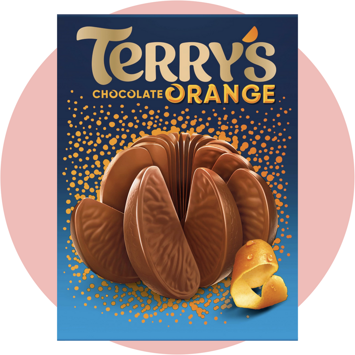 Terry’s Chocolate Orange Milchschokolade in Orangenform mit Orangengeschmack