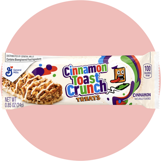 Cinnamon Toast Crunch Treats Riegel mit Zimt Geschmack und knusprigen Cerealien