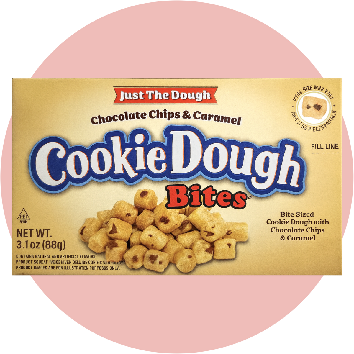 Cookie Dough Chocolate Chip – Essbarer Keks Teig mit Schokostückchen von Just the Dough