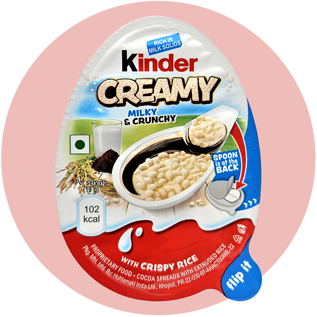Kinder Creamy Milky & Crunchy – Knusprige Reispuffs mit cremiger Schokolade und Milchcreme