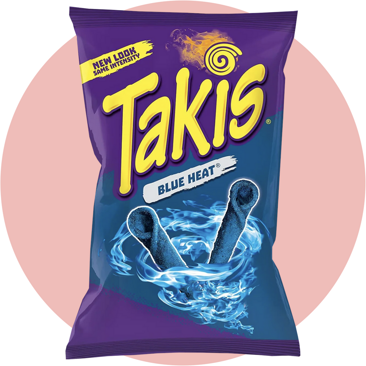 Takis Blue Heat – Scharfe, blaue Tortilla-Rollen mit intensiver Chili-Würze in blauer Verpackung