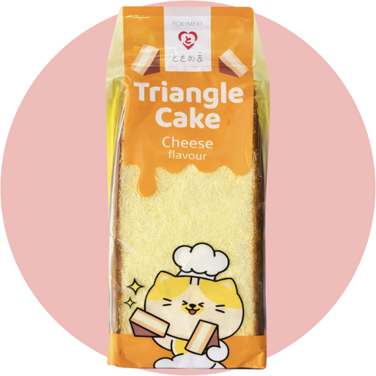 Tokimeki Triangle Cake Cheese weicher Kuchen Snack mit Käsegeschmack